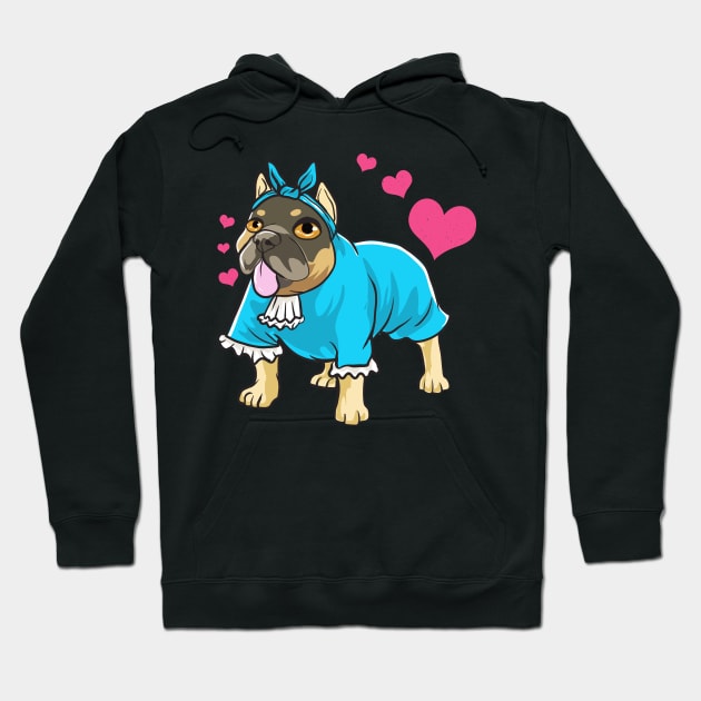 Cosplay Tri Colored Pitbull Dog product Hoodie by KnMproducts